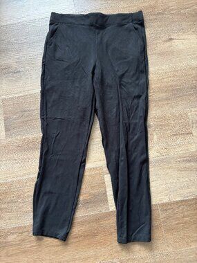 Max Studio Black Knit Stretch Pants - Size 1X